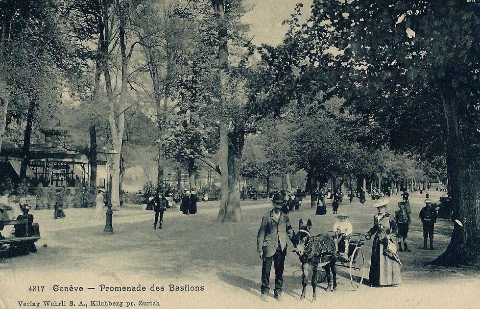 promenade des bastions geneve