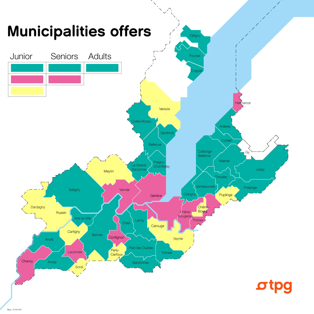 Municipalities offers tpg