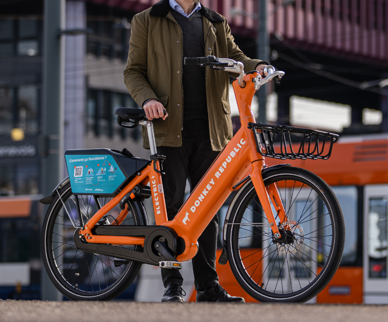 vélo en libre service tpg